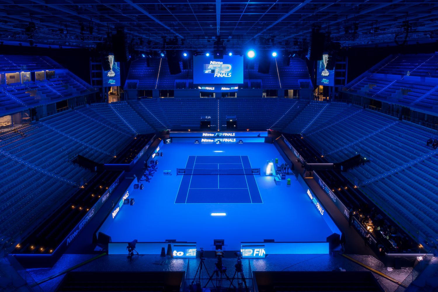 Guiding Architects, article: The structures of the Nitto ATP finals designed by architect Benedetto Camerana (Fig. 2)