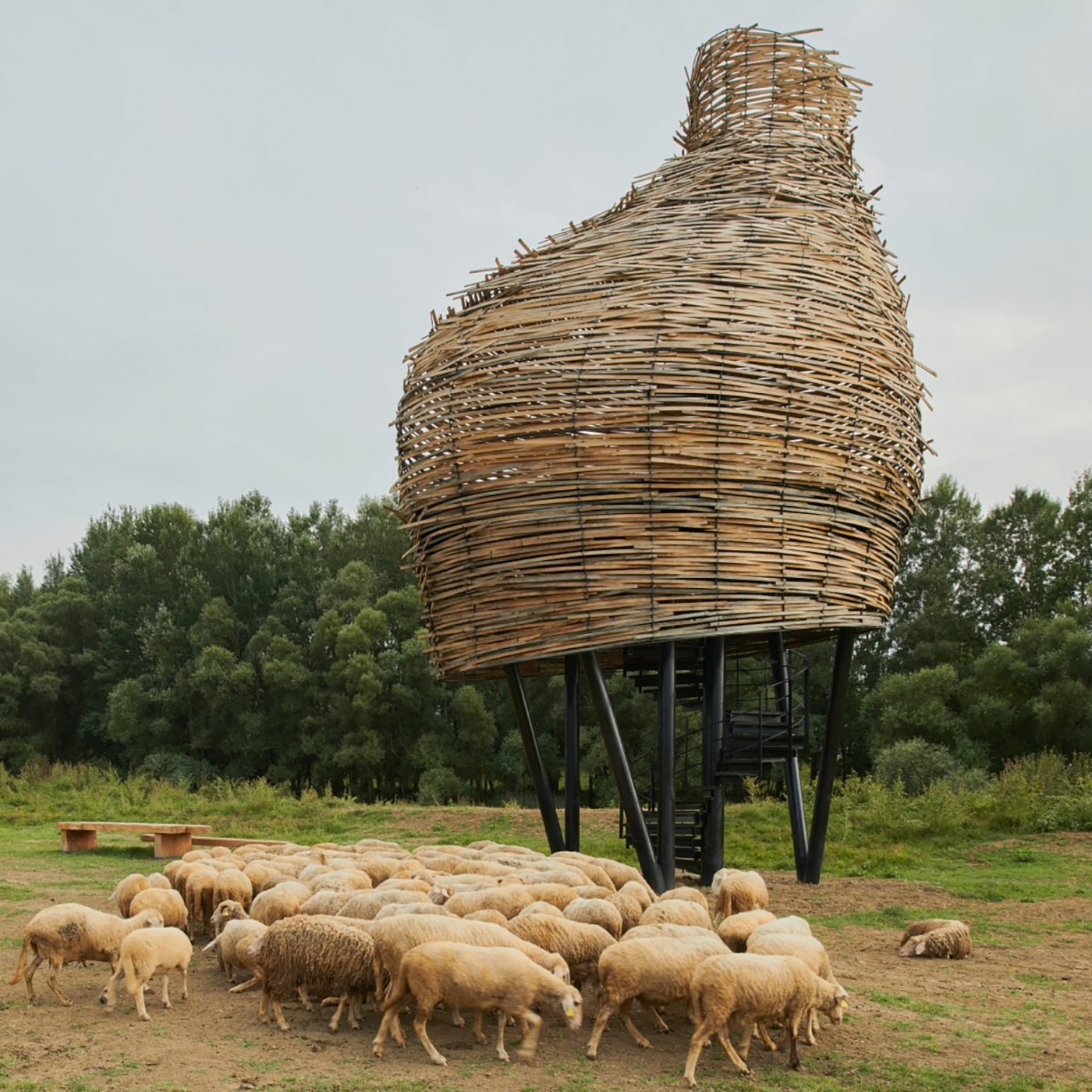 Guiding Architects, article-oaa: Out & About: Lonja Wetlands Wildlife Observatories and Visitor Centre (Fig. 2)
