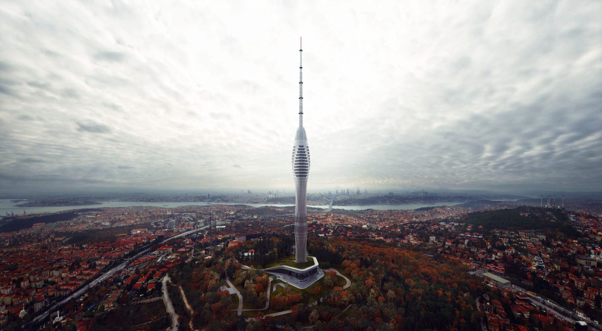 Guiding Architects, article: La nouvelle Tour de radio et télévision donne une touchée féminine à l’horizon d’Istanbul (Fig. 2)