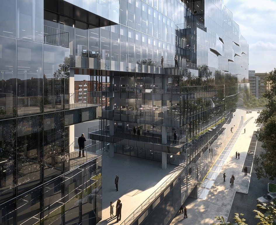 Guiding Architects, article: Nouveau siège du Groupe Immobilier BNL-BNP Paribas (Fig. 2)