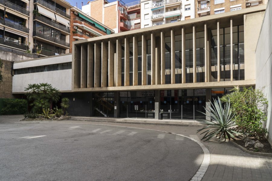 Former headquarters of the Gustavo Gili publishing house, Barcelona. Manifesta 15