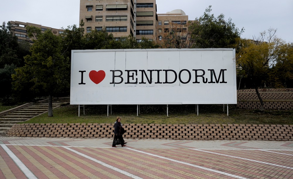 View of Benidorm.